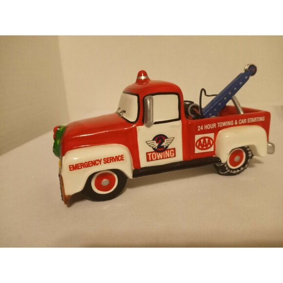 Dept 56 Snow Village - Service Vehicles - AAA Tow Truck - Picture 4 of 6